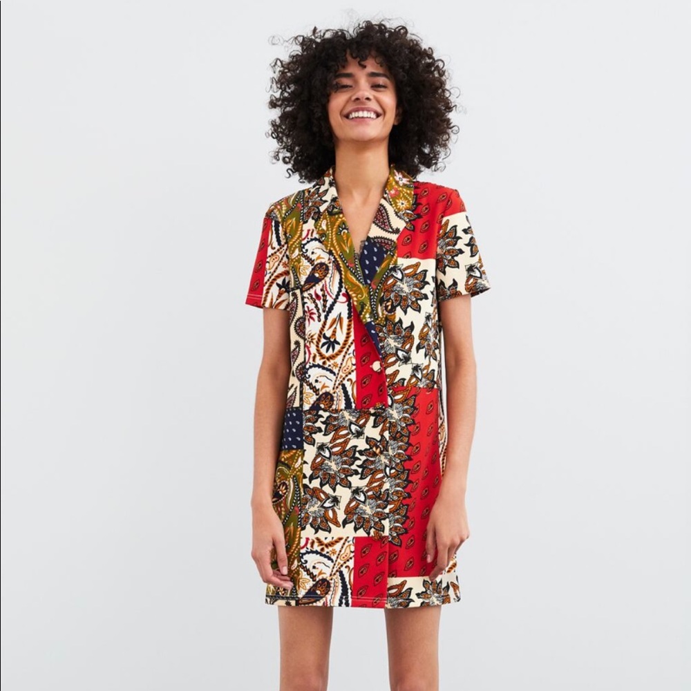 Zara crossed dress